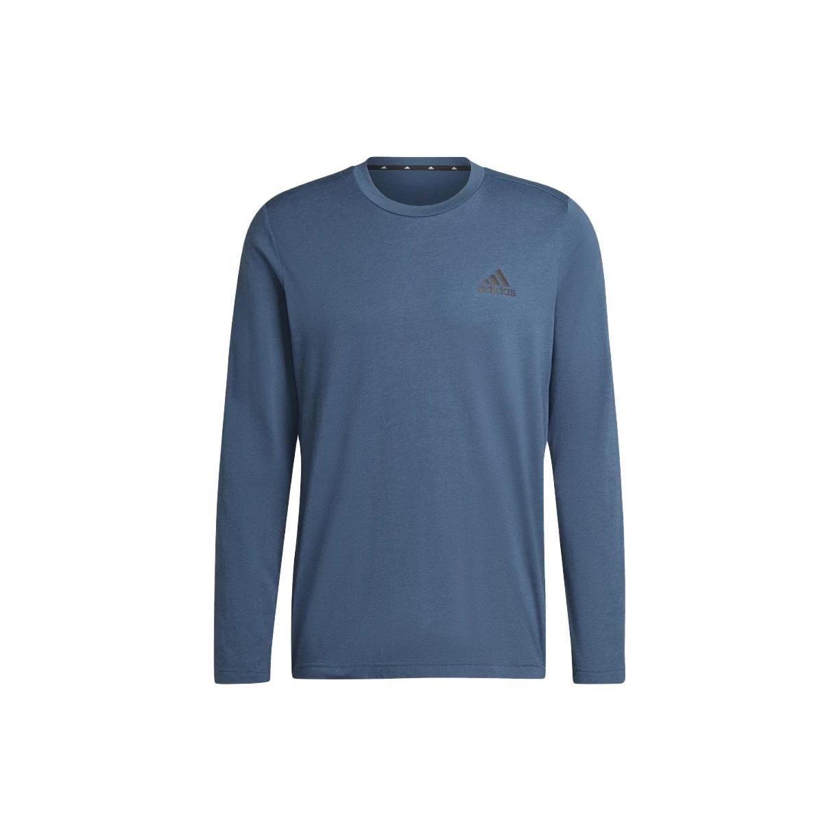 adidas Aeroready Designed 2 Move Feelready Sport Long Sleeve T-Shirt Asia Sizing Teal Men s HM4785 M