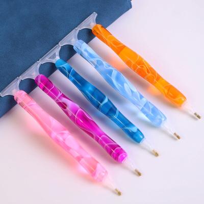 6ks/Sada Pryskyřičné diamantové malířské pero Náhradní hroty per Multi-umístňovače Bodové vrtací pera pro DIY nehtové umění Také