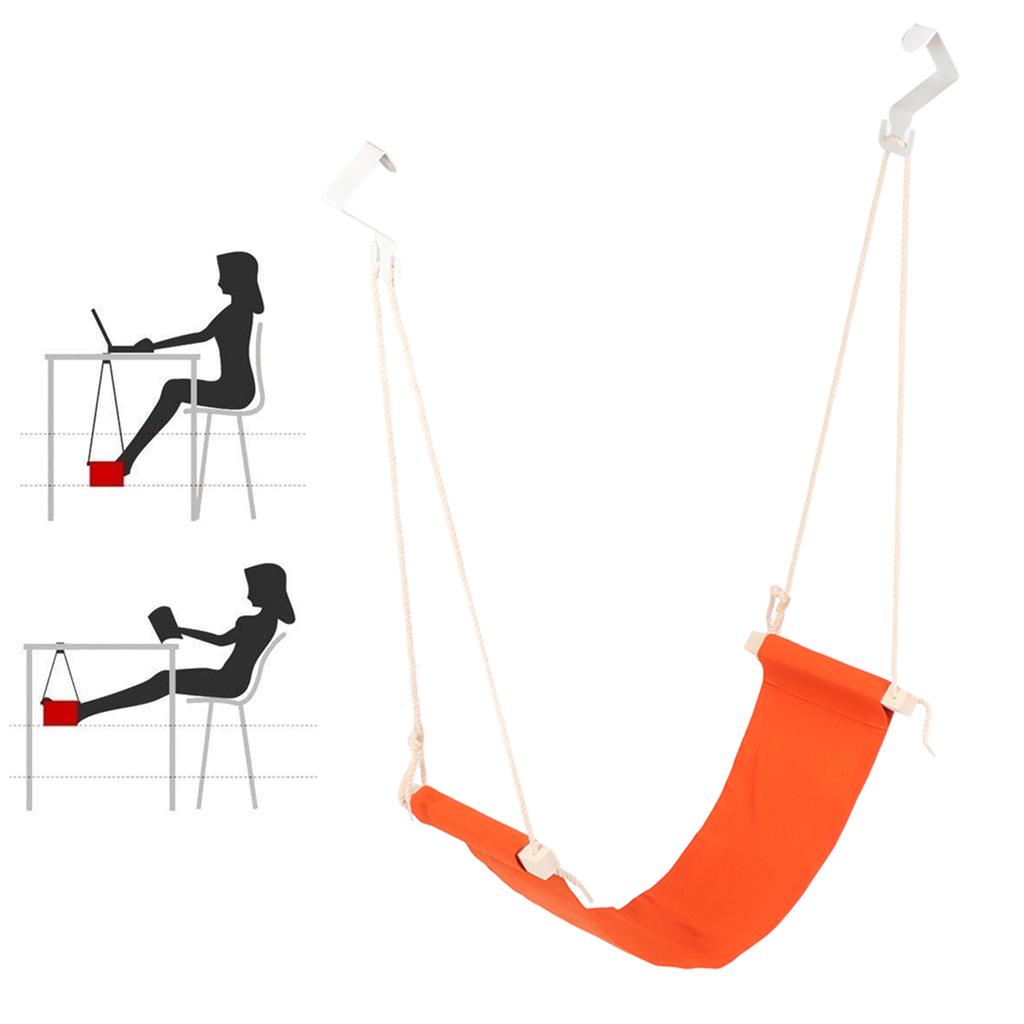 Foot Hammock Breathable   Portable Under Desk Foot Rest Swing for   Home