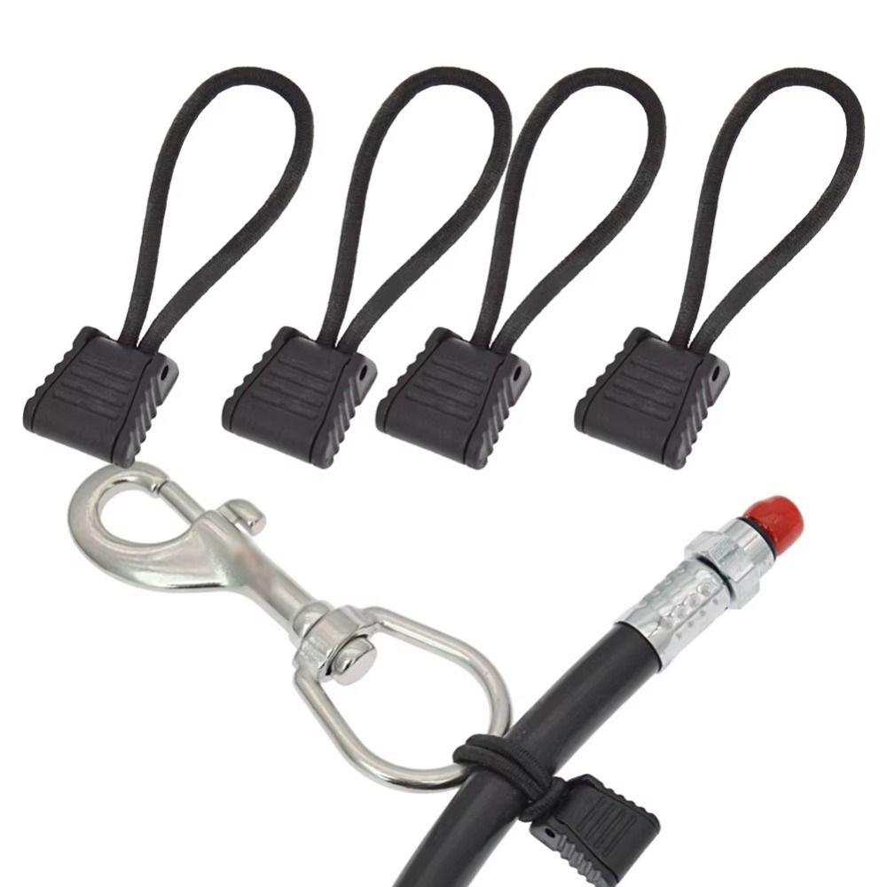 2 Peças Clipe de Mangueira de Mergulho de Reposição Fixação Corda Elástica para Anexar Snorkel Para Mergulhador