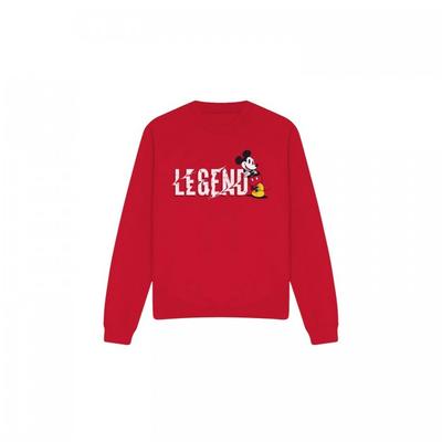 Disney Unisex Adult Legend Mickey Mouse Fathers Day Sweatshirt