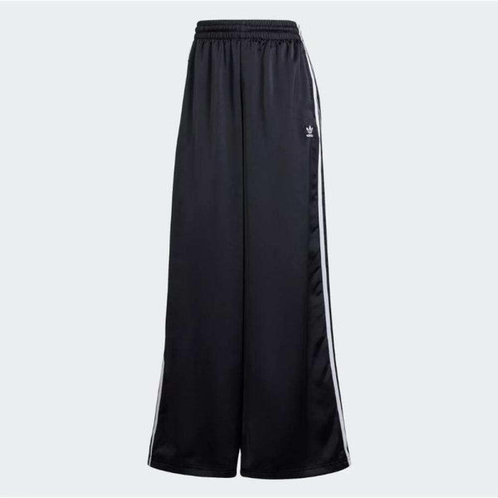 Adidas Women Satin Wide Leg Pants Iu2520