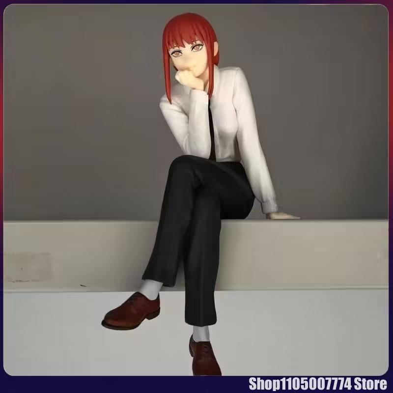 Chainsaw Man Figure Makima Anime 14cm Noodle Stopper Figure Model Toys For Girl Birthday Gifts Dropshipping