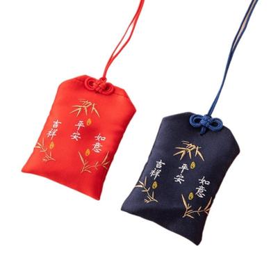 New Classic Japanese Prayer Lucky Charm Omamori Pray Beauty Chinese Pendant Imperial Health Embroidered Sachets Bag Accessories