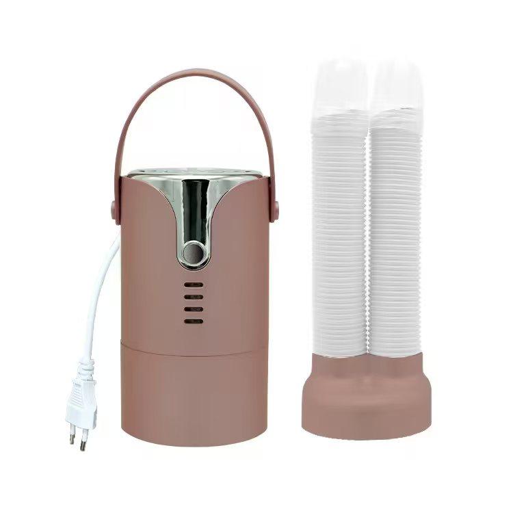 1 mini portable dryer with a small cloth bag to meet the needs of clothes of all sizes, equipped with a telescopic tube to dry s