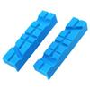 Blue Rubber Vise Jaw Pads Magnetic Rubber Vise Protector Vise Protection Strip  Mill Clamps
