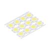 12Pcs LED Chips COB Light Emitter Component 5W 15‑17V for DIY Spotlights Downlight Ceiling Lamp