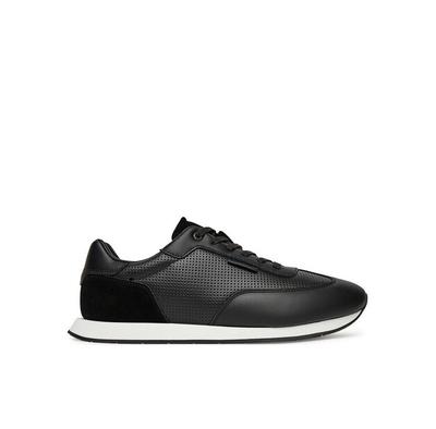 Low Prof Runn Laceup Perf Lth Sneakers