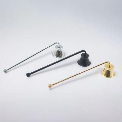 Candle Extinguisher Stainless Steel Trumpet Shape Extinguishing Tool American-style Elegant Rust-proof Wick Cover for Putting Out Candle Flame