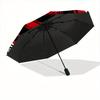 1pc Dragon YinYang Automatic Open/close Umbrella, 8-Rib sturdy structure, Portable Travel Umbrella, Parties, Everyday Use, Outdoor Accessory