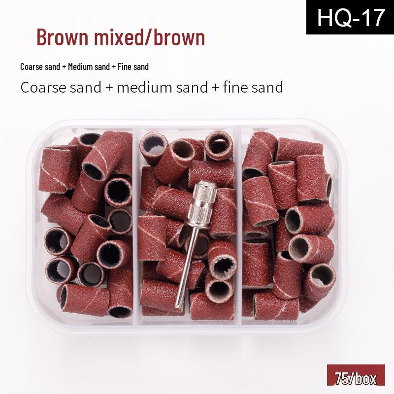 Nail Polishing and Grinding Machine Set - 100 Sanding Bands (80#120#180#)