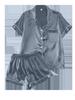 European Summer Ice Silk Pajama Set: Casual, Solid Color, Short Sleeve & Shorts, Breathable Comfort.