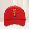 Funny Summer F Caw F Chicken Harajuku New Baseball Cap Unisexs Humor Chicken Aesthetic Casual Visors Hat