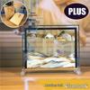 3D Flowing Sand Hourglass: Creative Glass Ornament & Birthday Gift