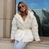 Autumn and Winter Hooded Thickened Fashionable Jacket Women's Warm Coat