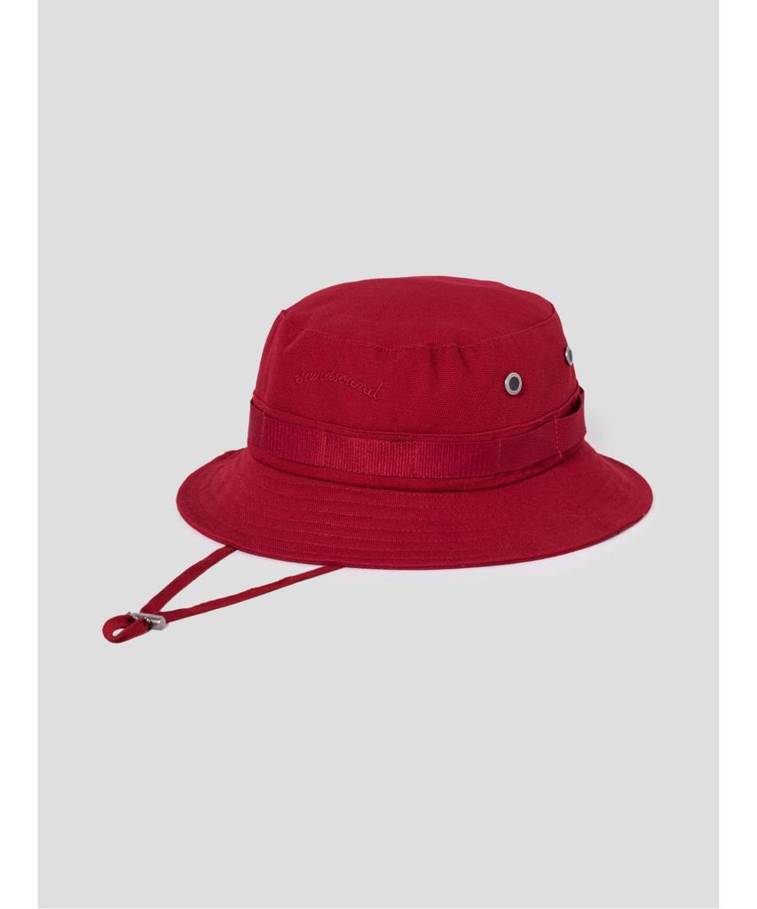 Saendeusaundeu (Unisex) Boonie Hat Safari Hat Red