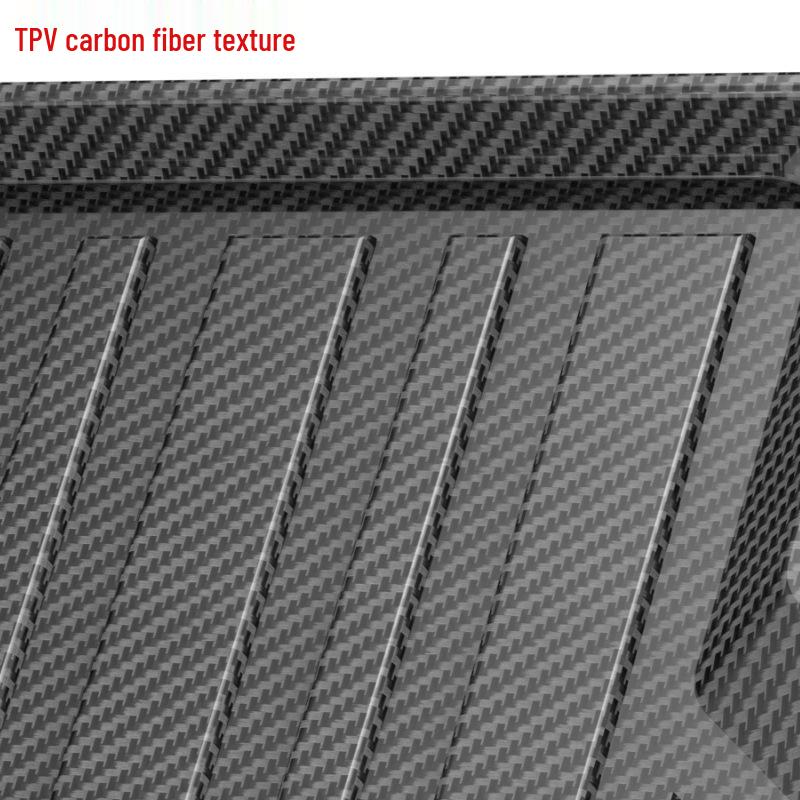 

TPE Waterproof High-Edge Car Trunk Mat - Anti-Dirt Protection for Rear Cargo Custom Car TPE Trunk Mat