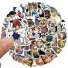 100Pcs Cartoon Hayao Miyazaki Stickers Diy Stickers Scrapbooking Phone Luggage Skateboard Waterproof Decals Sticker