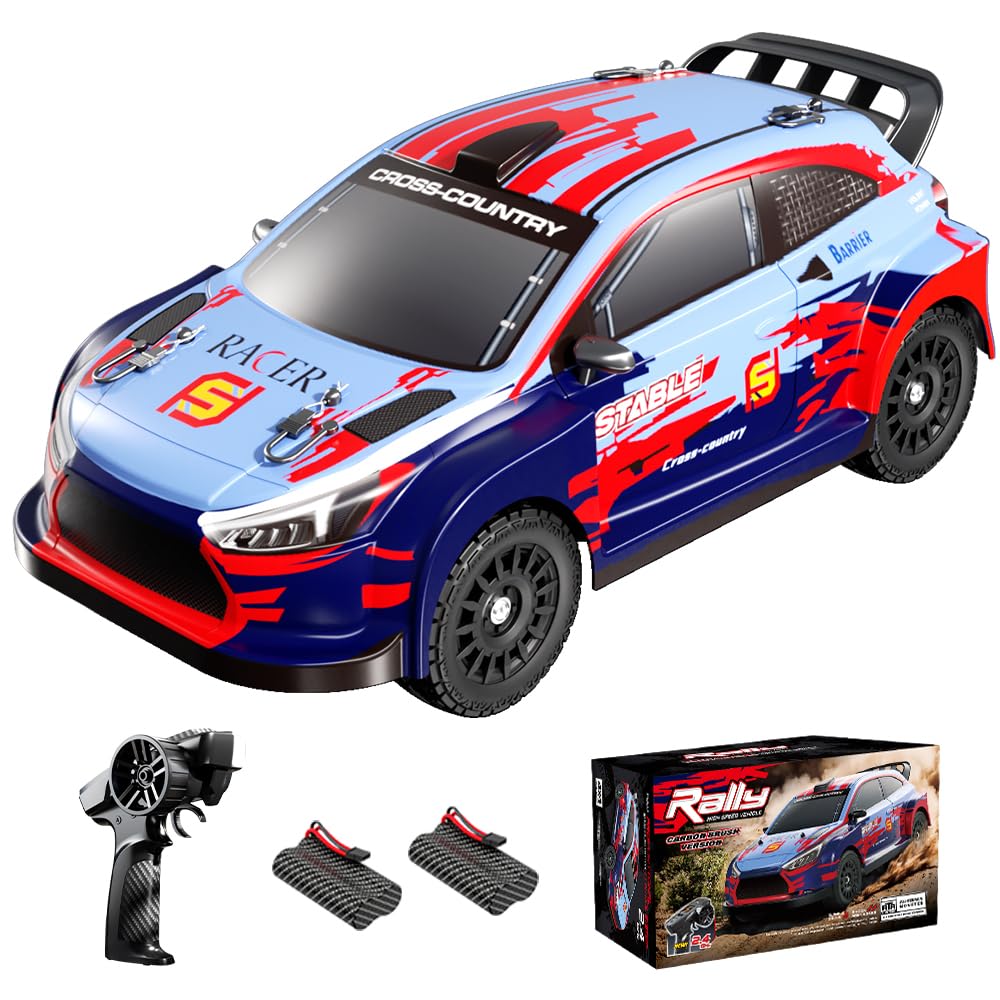 Ritaosan Scale RC High Speed Drift Fully Equipped with 2 C8828 1/14 Car, 30km/h, 4WD, Off-Road, Compatible, Transmitters