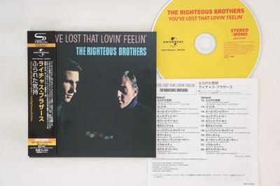 CD RIGHTEOUS BROTHERS - You've Lost That Lovin' Feeling UICY75147 UNIVERSAL MUSIC 2012 Japan Obi Rock Used