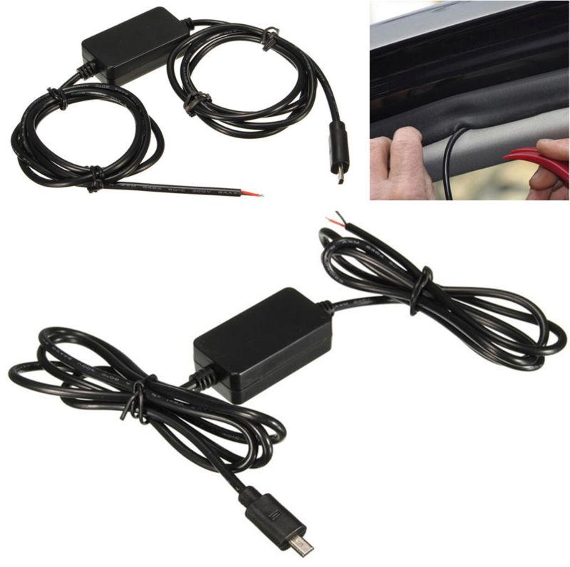 1× DC 9V-36V USB Connector Power Step-down Line For Car/Van/Truck/Motorbike GPS