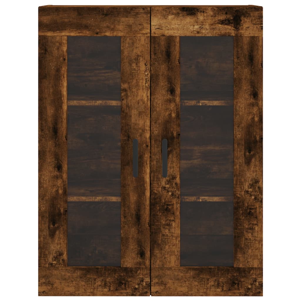 Highboard Smoked Oak 69.5 x 34 x 180 cm Particle Board