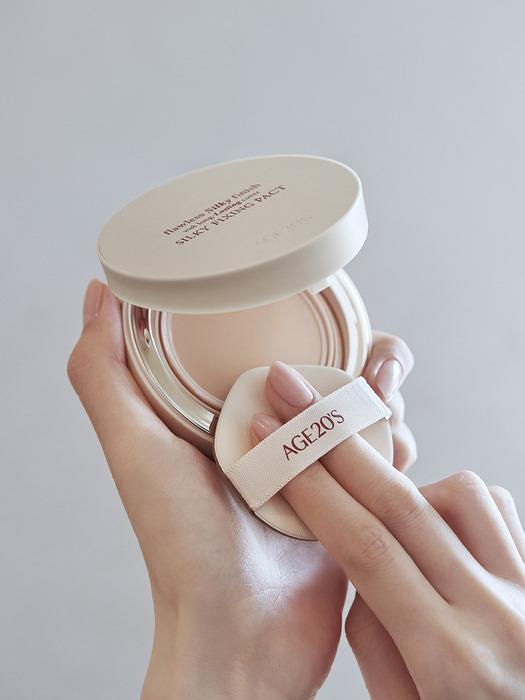 AGE20'S Silky Fixing Pact [Product + Refill]