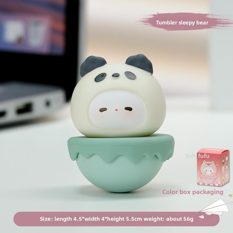 Resin Animal Desk Toy With Stressrelief Design For Office Decor And Gift Giving