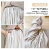 Cotton and Linen Striped Wide-leg Pants Women's Summer Thin New High-waisted Thin Lazy Drape Casual Pants