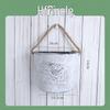 Wall-Mounted Iron Flower Pot Basket - Simple Balcony Decor