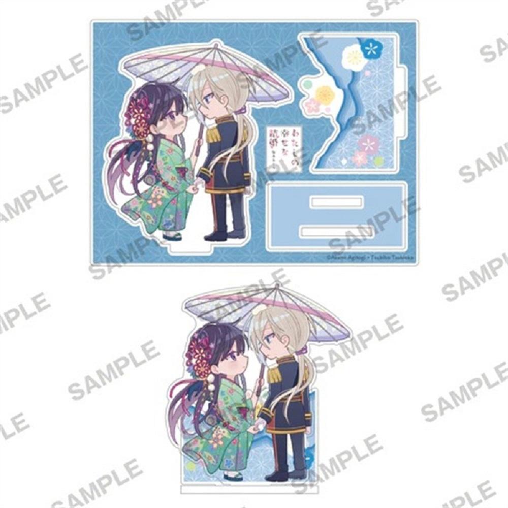 Japan My Happy Marriage Anime Figures Saimori Miyo Cosplay Acrylic Stands Kudō Kiyoka Character Model Cute Plate Desk Decor Pro