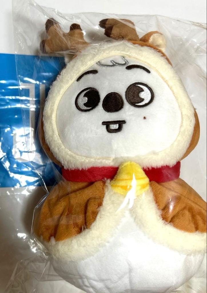 [USED] StrayKids Christmas Plush Toy Hank Okka