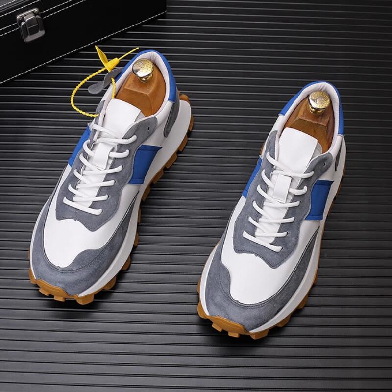 Fashion New summer breathable  Forrest Gump shoes men's thick sole leisure running sneakers Zapatos Hombre a20