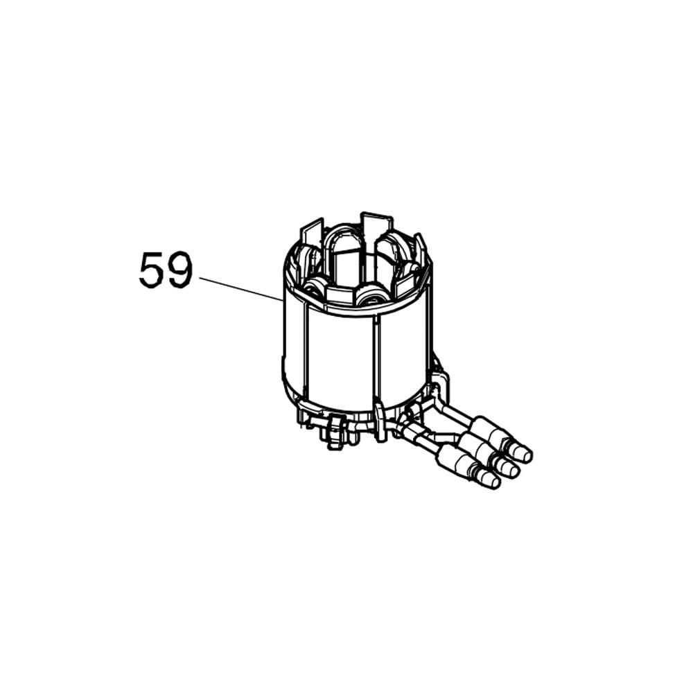 

Статор Makida 629283 9 деталей статора DC18V DHR171