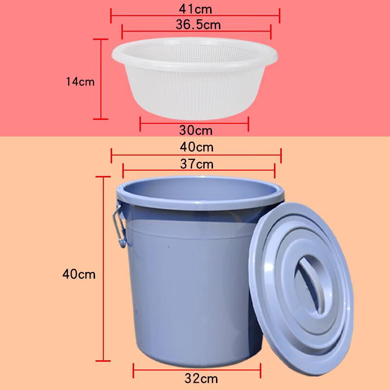 MOLUONA Wet/Dry Food Waste Separation Bin