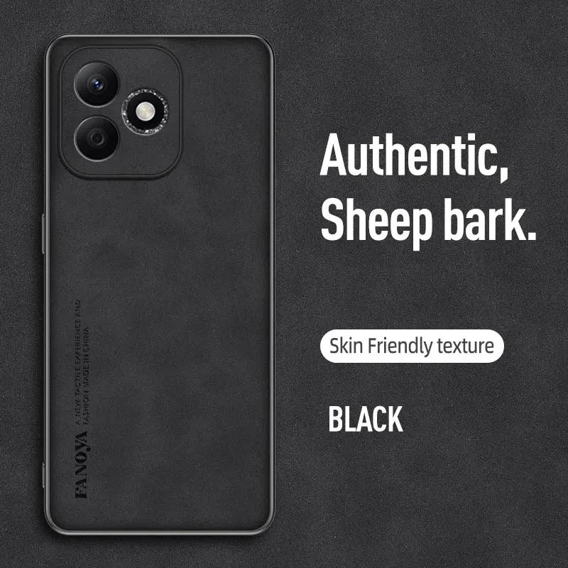 For Honor 600 Lite Luxury PU Leather Phone Case For Huawei Honor 600Lite Back Cover Silicone Shockproof Full Protection