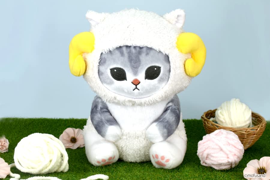 Sheep Nyan Big Plush Toy 30cm 1 Type Approx.