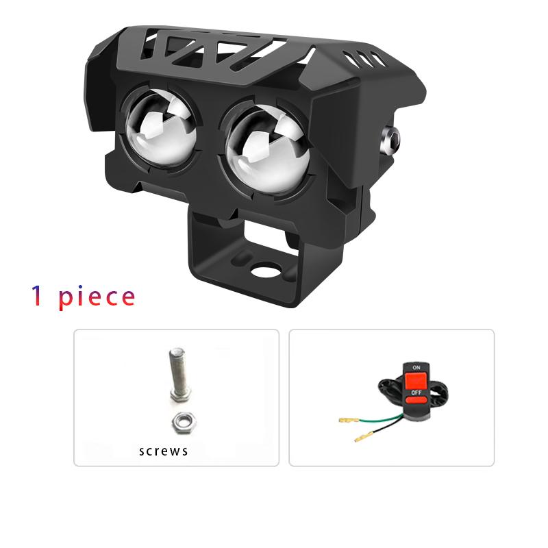 

Мотоциклетный светодиодный прожектор для вождения Дальний/ближний свет для фары Вспомогательная противотуманная фара Квадроцикл Скутер Мото Дневной ходовой свет Аксессуары 12 В 24 В 1PCS жёлтый/белый