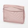 Muji 3D Mesh Case Pink L 21×27×5cm 84730337