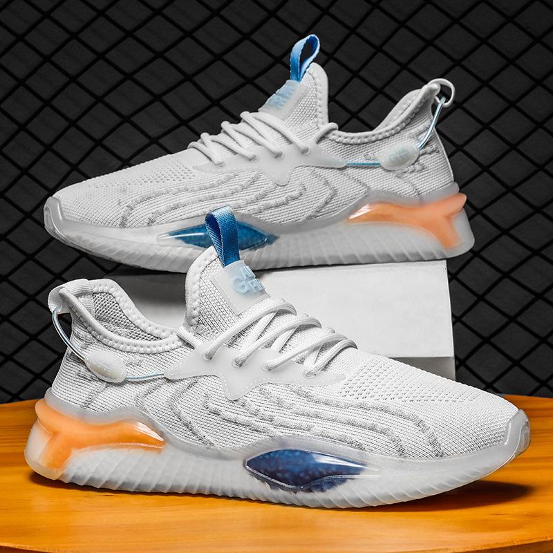 New fly-woven breathable coconut shoes casual and lightweight sports shoes 39