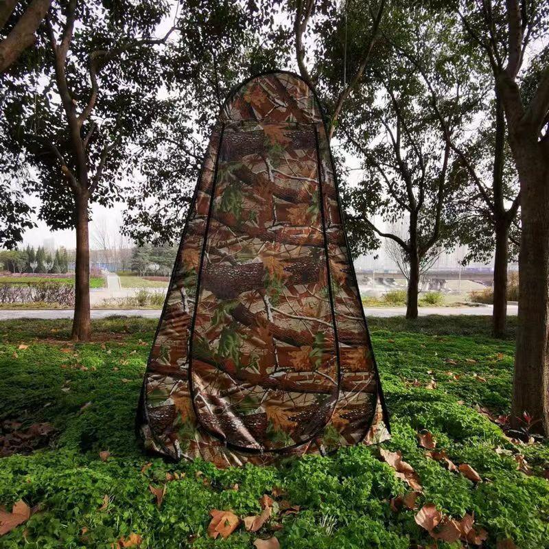 Cort pentru baie în aer liber, pliabil, îngroșat, argintiu, periaj, rezistent la lumină, portabil, pentru uz casnic, toaletă simplă, rezistentă la rece, caldă