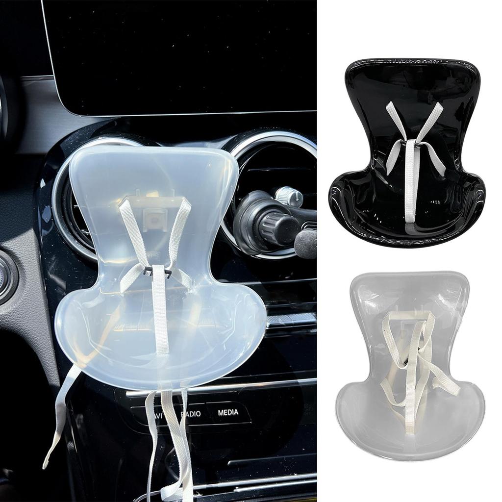 Air Vent Doll Car Seat Stuffed Doll Seat For Car Realistic Desktop Ornament Auto Vent Clip Small Plush Toy Carseat For Bookshelf