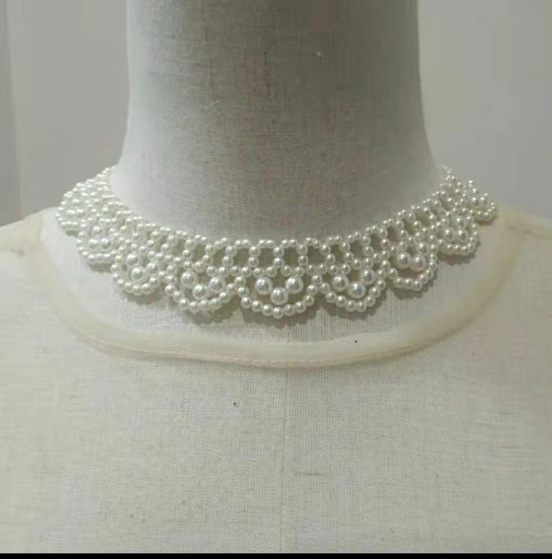 

Классическое жемчужно-коричневое ожерелье Ruqun - Аксессуары Иньло в стиле Ханфу