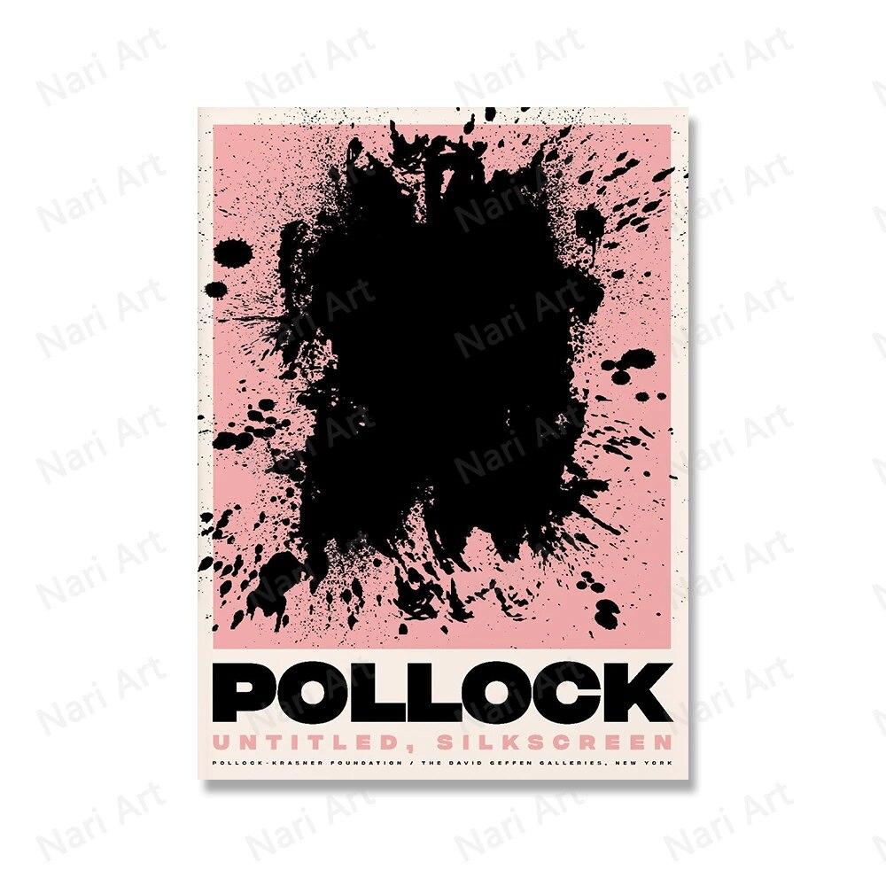 

Знаменитый Джексон Поллок, абстрактное искусство, настенное искусство, холст, живопись, граффити, принты и постеры, фотографии для гостиной, домашний декор, без рамки 21*30cm