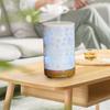 Desktop Decorative Lamp & Essential Oil Diffuser USB Ultrasonic Air Humidifier with LED Night Light Ambiance Lamp for Bedroom