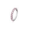 Swarovski Matrix Round Cut Fashion Cubic Zirconia Rhodium Plated Ring Women ring 5658855