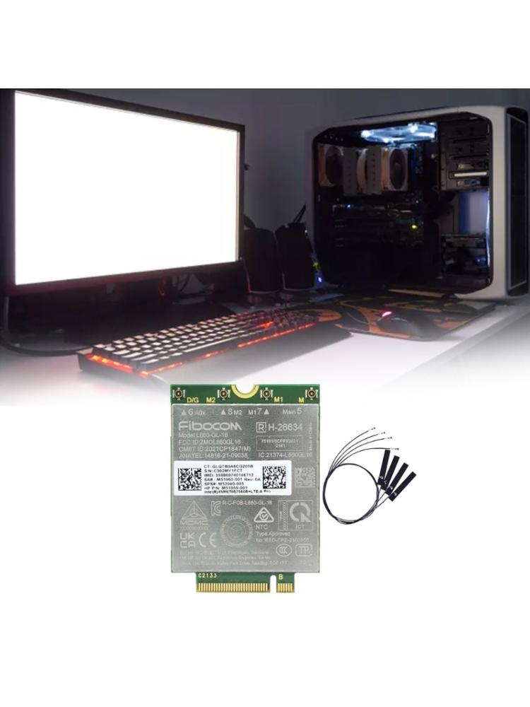 Wireless NetworkCard Adapter L860-GL-16 LTECAT16 4G Module forHP Elitebook 865 845 840 835