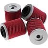Oil Filter Replacement for Can-Am Outlander 330 400 450 500 570 650 800 850 1000 Replace# 420256188 711256188 KN152 HF152 (4Pcs)