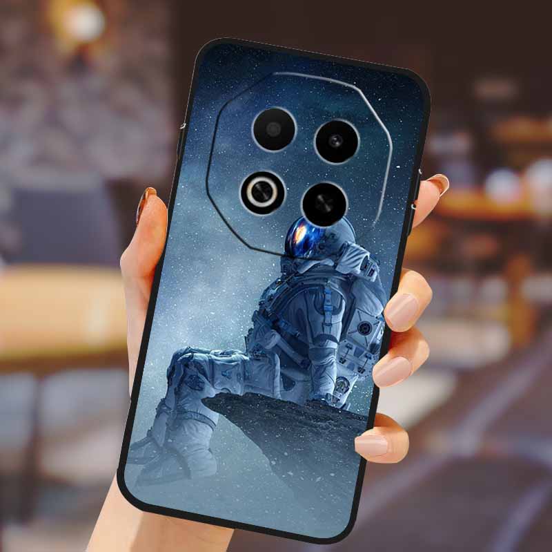 Phone Cover For Meizu Note 16 Case Meizu Note16 Lovely Cartoon Soft TPU Shield Painted Cat Silicone Back Funda for Meizu Note16