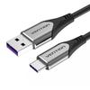 Câble USB-C - VENTION - COFHI - 3 M - 5 A - Gris